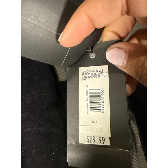 Armani Exchange Mens Black Velvet Blazer Sport Coat L6K651TZ Slim Fit Small NWT - Picture 3 of 8